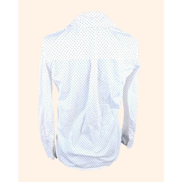Aeropostale Petite Polka Dot Blouse - Picture 5 of 6
